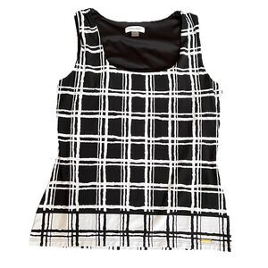 Calvin Klein Black White Tank Top Cami Women’s M